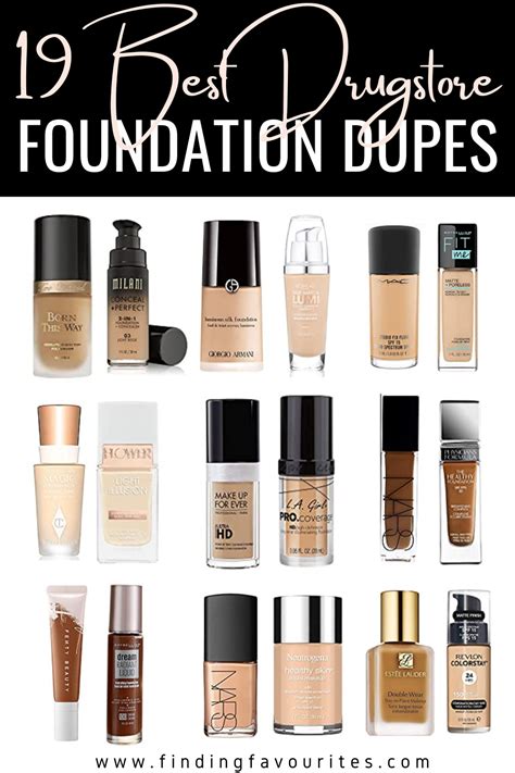 chanel foundation drugstore dupe|drugstore dupes for expensive makeup.